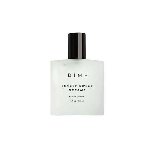 DIME Beauty Perfume Lovely Sweet Dreams, Warm Vanilla and Floral Scent, Hypoallergenic, Clean Perfume, Eau de Toilette For Women, 1.7 oz / 50 ml (Packaging May Vary)