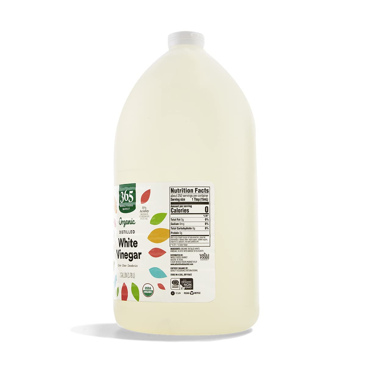 365 by Whole Foods Market, Organic White Distilled Vinegar, 128 Fl Oz